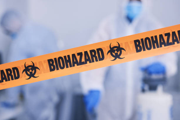 Professional Drug Lab Cleanup technician working in Malaga, NJ